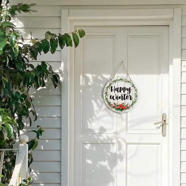 Red_And_Green_Christmas_Wall_Decor_Sign,_Happy_Winter,_Rustic_Christmas_Home_Sign_|_For_Front_Door_Porch_Christmas_Decorations_Farmhouse_Home_Kitchen_Holiday_Party_Wood_Hanging_Wall_Decor_Sign_Plaque