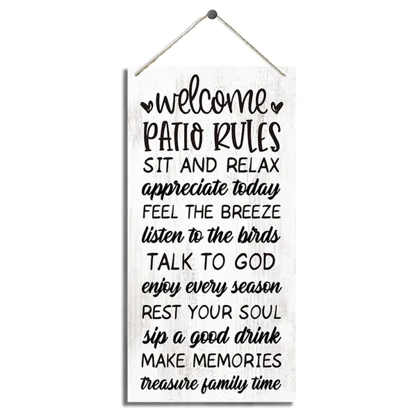 Multicolor_Welcome_Patio_Rules_Sign,_Family_Sign,_Home_Patio_Decor,_Decorative_Wood_Hanging_Wood_Plaque,_Home_Party_Decor,_Wall_Decor_Art,_Family_Party_Decor_Ornaments,_Garden_Yard_Outdoor_Decor