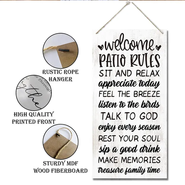 Multicolor_Welcome_Patio_Rules_Sign,_Family_Sign,_Home_Patio_Decor,_Decorative_Wood_Hanging_Wood_Plaque,_Home_Party_Decor,_Wall_Decor_Art,_Family_Party_Decor_Ornaments,_Garden_Yard_Outdoor_Decor
