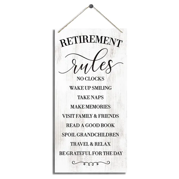 Multicolor_Retirement_Rules_Sign,_Funny_Retirement_Saying_Sign,_Decorative_Wood_Hanging_Wood_Plaque,_Retirement_Party_Decor,_Wall_Decor_Art,_Retirement_Gift_|_For_Parents,_Grandparents,_Friends_Or_Colleagues