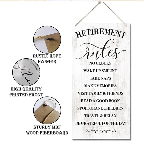 Multicolor_Retirement_Rules_Sign,_Funny_Retirement_Saying_Sign,_Decorative_Wood_Hanging_Wood_Plaque,_Retirement_Party_Decor,_Wall_Decor_Art,_Retirement_Gift_|_For_Parents,_Grandparents,_Friends_Or_Colleagues