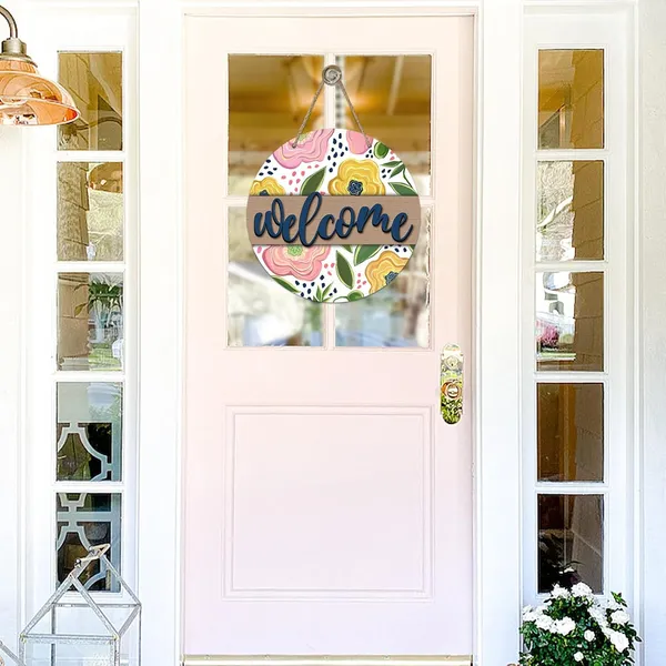 Multicolor_Bolisom_Welcome_Spring_Summer_Flower_Front_Door_Sign,_Pink_Yellow_Floral_Wood_Door_Hanger_Outdoor_Outside_Porch_Decor,_Farmhouse_Wooden_Wreath_Indoor_Wall_Hanging_Decoration