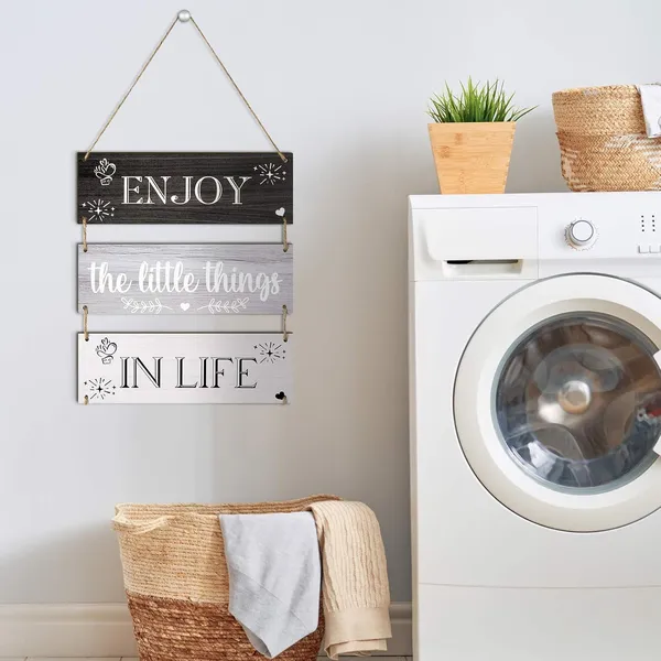 Multicolor_Jetec_Enjoy_The_Little_Things_In_Life_Quote_Wall_Decor_Family_Hanging_Wall_Sign_Rustic_Wooden_Hanging_Wall_Decor_Board_Decorative_Wood_Plank_Hanging_Sign_|_For_Living_Room_Bedroom_Outdoor