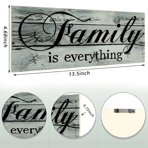 Multicolor_Jetec_Family_Prints_Wood_Signs_Family_Is_Everything_Home_Wall_Decorations_Wood_Wall_Decor_Sign_|_For_Home_Farmhouse_Living_Room_Kitchen_Dining_Bedroom_Bathroom