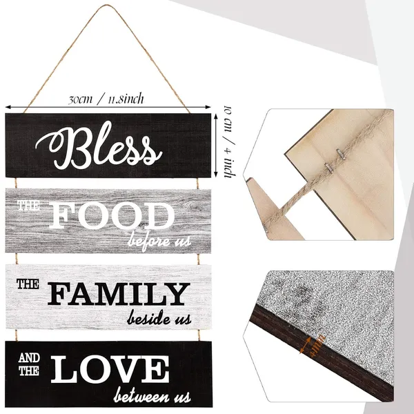 Multicolor_Jetec_Bless_Hanging_Wall_Sign,_Large_Hanging_Wall_Sign,_Rustic_Wooden_Family_Food_Love_Sign_Decor,_Hanging_Wood_Wall_Decoration_|_For_Living_Room_Bedroom_Outdoor_(Cool-Tone_Color)