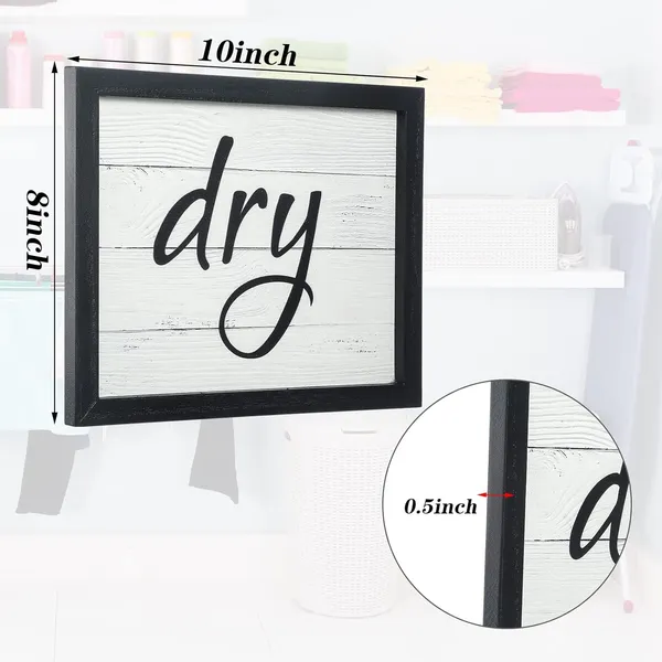 Multicolor_4_Pieces_Funny_Laundry_Signs_Wash,_Dry,_Fold,_Repeat_Sign_Funny_Laundry_Room_Wall_Art_Signs_Framed_Rustic_Farmhouse_Hanging_Wood_Wall_Decor_|_For_Home_Laundry_Bathroom,_10_X_8_Inch