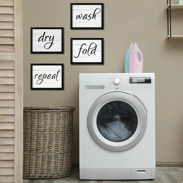Multicolor_4_Pieces_Funny_Laundry_Signs_Wash,_Dry,_Fold,_Repeat_Sign_Funny_Laundry_Room_Wall_Art_Signs_Framed_Rustic_Farmhouse_Hanging_Wood_Wall_Decor_|_For_Home_Laundry_Bathroom,_10_X_8_Inch