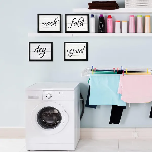 Multicolor_4_Pieces_Funny_Laundry_Signs_Wash,_Dry,_Fold,_Repeat_Sign_Funny_Laundry_Room_Wall_Art_Signs_Framed_Rustic_Farmhouse_Hanging_Wood_Wall_Decor_|_For_Home_Laundry_Bathroom,_10_X_8_Inch