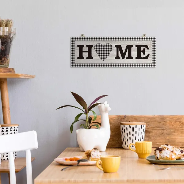 White_Jetec_Home_Wooden_Sign_Rustic_Sweet_Heart_Pattern_Wall_Decor_Buffalo_Plaid_Wooden_Decoration_Sign_Rustic_Wooden_Wall_Art_Sign_Farmhouse_Sign_|_For_Home,_Bedroom,_Living_Room,_Wall,_Wedding_Decor