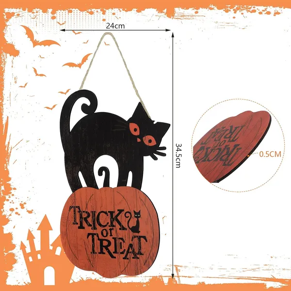 Multicolor_Jetec_Trick_Or_Treat_Halloween_Sign_Rustic_Wood_Door_Decoration_Halloween_Black_Cat_Pumpkin_Decor_Wall_Art_Wooden_Garage_Porch_Hanging_Decorative