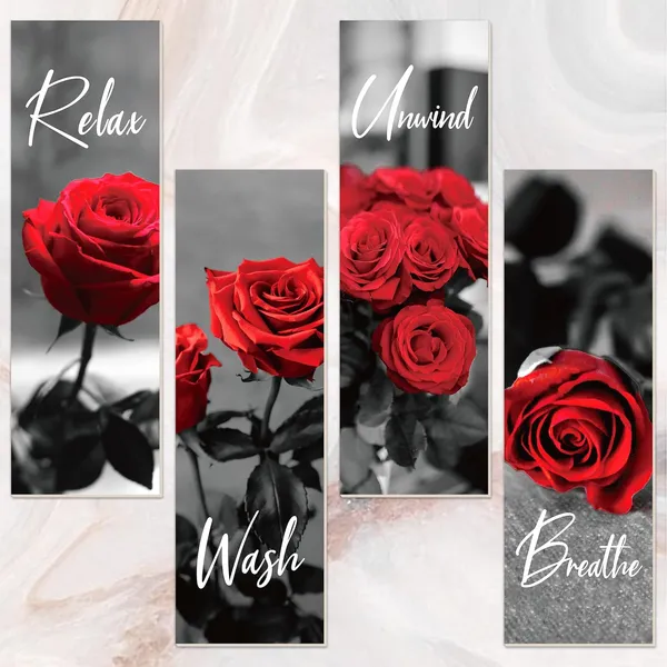 Red_4_Pcs_Red_Bathroom_Accessories_Restroom_Rose_Wall_Art_Sign_Relax_Wash_Unwind_Breathe_Wooden_Hanging_Red_Decor_|_For_Living_Room