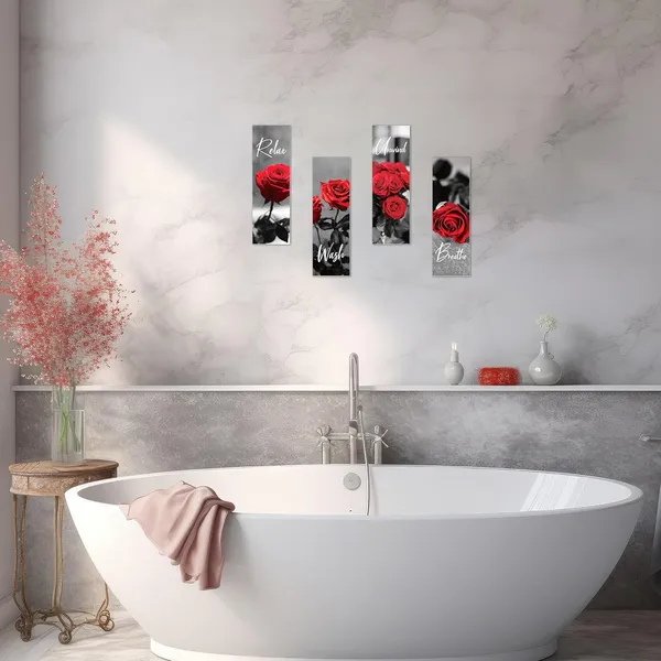 Red_4_Pcs_Red_Bathroom_Accessories_Restroom_Rose_Wall_Art_Sign_Relax_Wash_Unwind_Breathe_Wooden_Hanging_Red_Decor_|_For_Living_Room