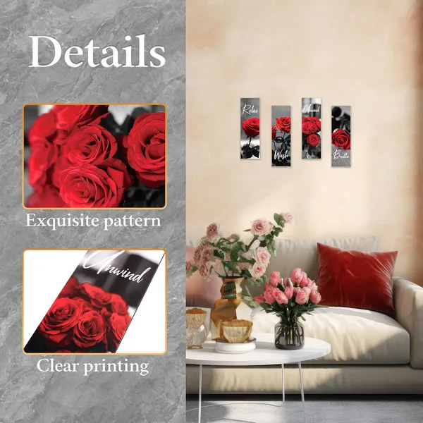 Red_4_Pcs_Red_Bathroom_Accessories_Restroom_Rose_Wall_Art_Sign_Relax_Wash_Unwind_Breathe_Wooden_Hanging_Red_Decor_|_For_Living_Room