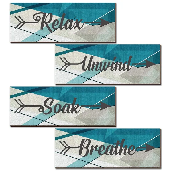 Blue_4_Pcs_Modern_Style_Bathroom_Wall_Decor_???Relax_Unwind_Soak_Breathe_Rustic_Style_Wooden_Hanging_Signs_|_For_Bathroom_Spa_Room,Farmhouse_Green_Wall_Decorations_(11_*_3.93_Inches)