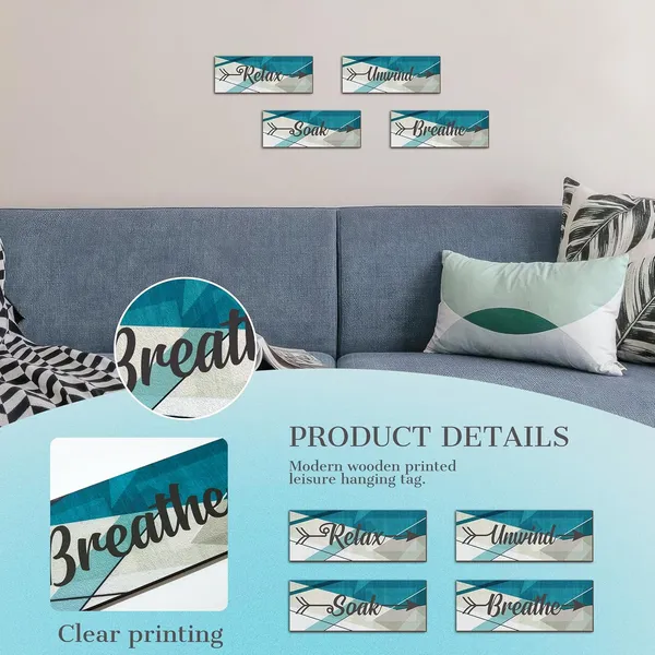 Blue_4_Pcs_Modern_Style_Bathroom_Wall_Decor_???Relax_Unwind_Soak_Breathe_Rustic_Style_Wooden_Hanging_Signs_|_For_Bathroom_Spa_Room,Farmhouse_Green_Wall_Decorations_(11_*_3.93_Inches)