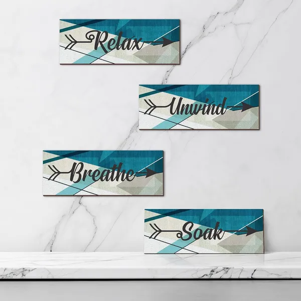 Blue_4_Pcs_Modern_Style_Bathroom_Wall_Decor_???Relax_Unwind_Soak_Breathe_Rustic_Style_Wooden_Hanging_Signs_|_For_Bathroom_Spa_Room,Farmhouse_Green_Wall_Decorations_(11_*_3.93_Inches)