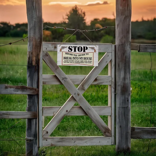 White_Rustic_Door_Sign,_Stop_Be|_Fore_You_Decide_To_Break_Into_My_House_Sign,_Decorative_Wood_Hanging_Wood_Plaque,_Warnings_Sign_|_For_Indoor_Outdoor,_House_Decor,_Door_Gate_Hanger,_Funny_Porch_Decor