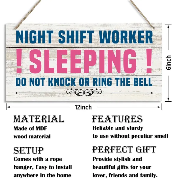 White_Sleeping_Signs,_Decorative_Wood_Hanging_Wood_Plaque,_No_Disturbing_Sign,_Funny_Day_Sleeper_Sign,_Bedroom_Door_Hanger,_Farmhouse_Decor_|_For_Bedroom,_Home_Decor_Art,_Do_Not_Knock_Or_Ring_The_Bell_Sign