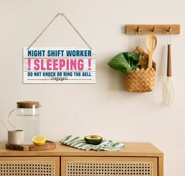 White_Sleeping_Signs,_Decorative_Wood_Hanging_Wood_Plaque,_No_Disturbing_Sign,_Funny_Day_Sleeper_Sign,_Bedroom_Door_Hanger,_Farmhouse_Decor_|_For_Bedroom,_Home_Decor_Art,_Do_Not_Knock_Or_Ring_The_Bell_Sign