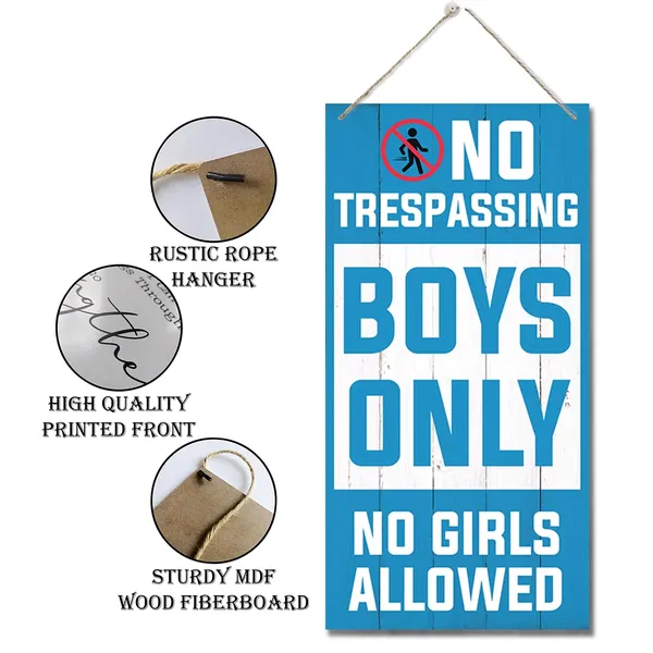 Multicolor_Rustic_Wood_Signs,_No_Trespassing_Sign,_Boys_Only_No_Girls_Allowed_Sign,_Decorative_Wood_Hanging_Wood_Plaque,_Boys_Bedroom_Door_Sign,_Nursery_Decor_Art,_Kids_Room_Decor,_Boys_Playroom_Decor