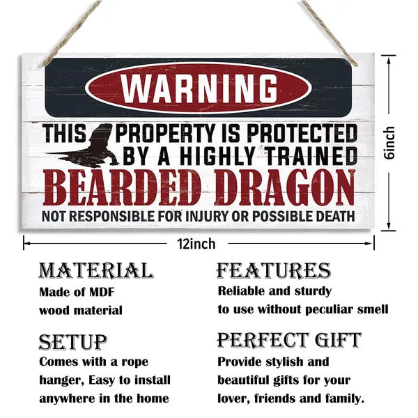 Multicolor_Funny_Warning_Signs,_The_Property_Is_Protected_By_Highly_Trained_Bearded_Dragon_Sign,_Decorative_Wood_Hanging_Wood_Plaque,_Warning_Wood_Sign_|_For_Indoor_Outdoor_Use,_Door_Gate_Hanger,_House_Decor