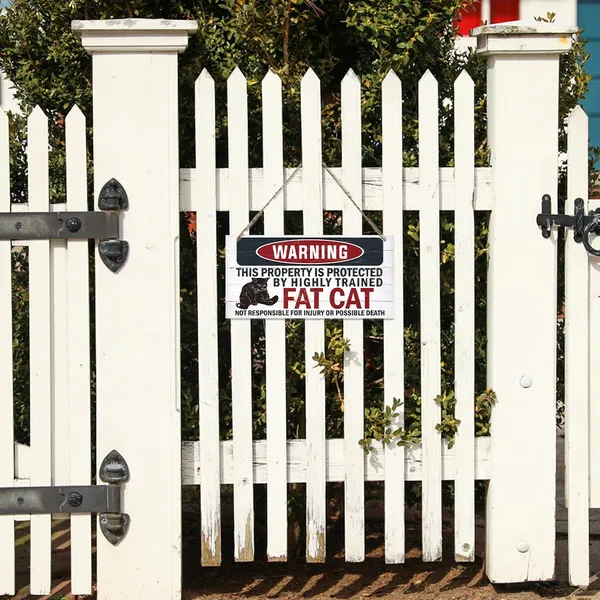Multicolor_Funny_Warning_Signs,_The_Property_Is_Protected_By_Highly_Trained_Fat_Cat_Sign,_Decorative_Wood_Hanging_Wood_Plaque,_Cute_Cat_Door_Sign,_Cat_Owner_Home_Decor,_Front_Door_Decor_|_For_Porch