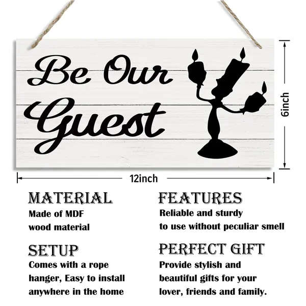 White_Be_Our_Guest_Sign,_Welcome_Decor,_Hanging_Printed_Wooden_Plaque_Decor,_Rustic_Door_Sign,_Farmhouse_Decor_|_For_Front_Door,_Porch_Decor,_Rustic_Home_Decor,_New_Home_Decor,_Welcome_Home_Decor