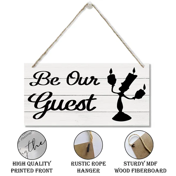 White_Be_Our_Guest_Sign,_Welcome_Decor,_Hanging_Printed_Wooden_Plaque_Decor,_Rustic_Door_Sign,_Farmhouse_Decor_|_For_Front_Door,_Porch_Decor,_Rustic_Home_Decor,_New_Home_Decor,_Welcome_Home_Decor