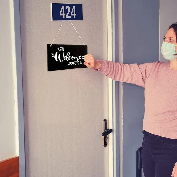 Multicolor_Meeting_In_Progress_Do_Not_Disturb_Door_Sign_Reversible_Double_Sided_Wood_Hanging_Sign_Home_Office_Meeting_Door_Hanger_Hanging_Plaque_Sign_|_For_Office_Therapist_Commercial_Home_Use_(Please_Come_In)