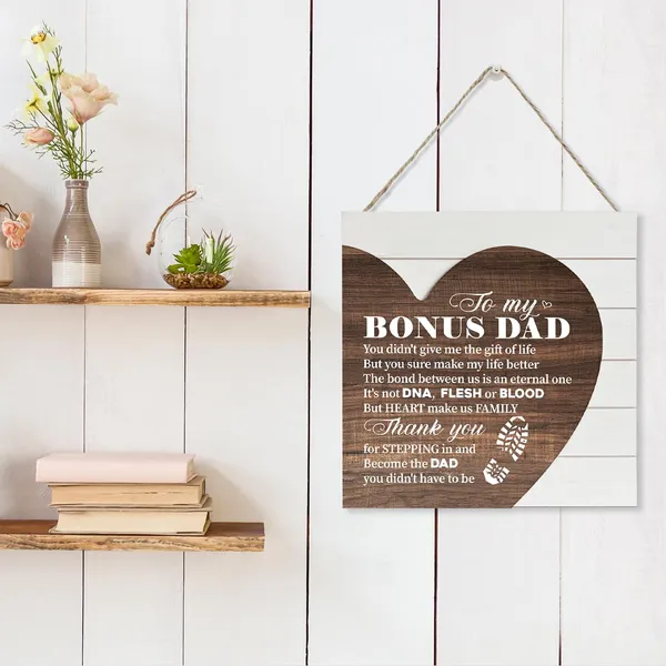 White_Bonus_Dad_Gifts,_Heart_Makes_Us_Family_Sign_Gift_|_For_Bonus_Dad,_Wooden_Plaque_Heart_Sign,_Heart_Plaque_Sign_|_For_Home_Decor,_Father'S_Day_Gift_|_For_Bonus_Dad,_Appreciation_Gift_|_For_Stepped_Up_Dad