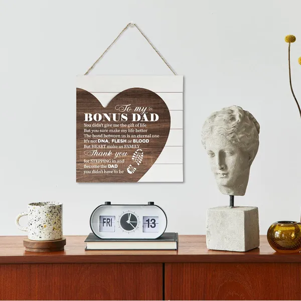 White_Bonus_Dad_Gifts,_Heart_Makes_Us_Family_Sign_Gift_|_For_Bonus_Dad,_Wooden_Plaque_Heart_Sign,_Heart_Plaque_Sign_|_For_Home_Decor,_Father'S_Day_Gift_|_For_Bonus_Dad,_Appreciation_Gift_|_For_Stepped_Up_Dad