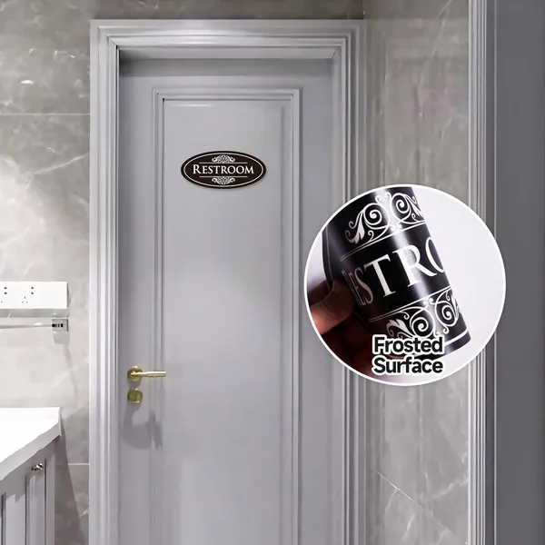 Black_Restroom_Sign_|_For_Business_And_Home,self-Adhesive_Bathroom_Sign_Sticker_|_For_Men_And_Women,waterproof_Vinyl_Restroom_Decor_|_For_Home,office,shop,door(Black),_9.4In,_Restroom(Black_02???