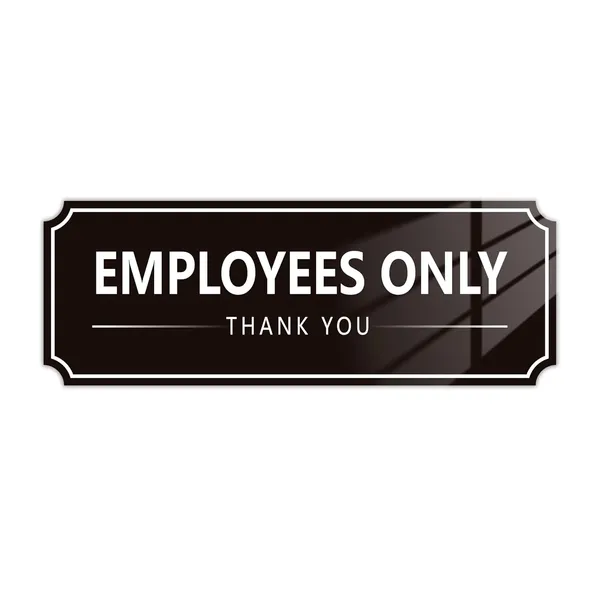 Black_Employees_Only_Sign_|_For_Door