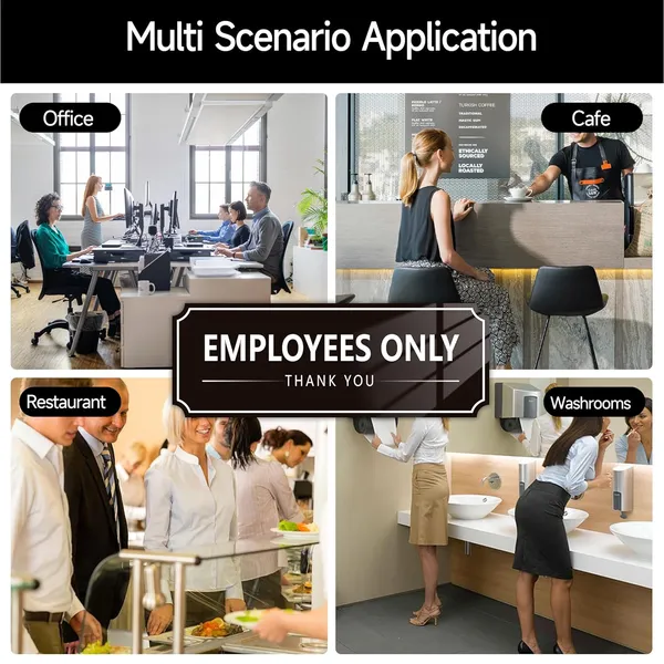 Black_Employees_Only_Sign_|_For_Door