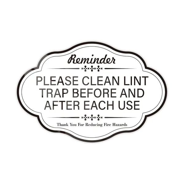 White_Clean_Lint_Trap