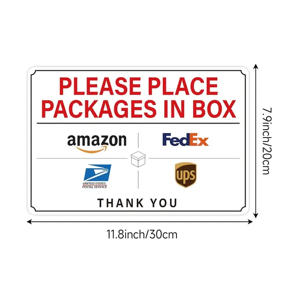White_Please_Place_Packages_In_Box