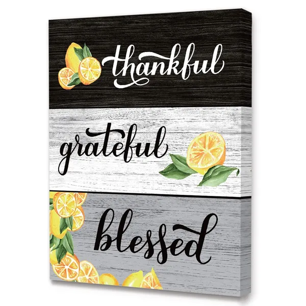 Multicolor_Lemon_Grateful_Thankful_Blessed_Wall_Art_Frame_Canvas,Lemon_Wall_Art_Canvas_Painting_Ready_To_Hang_|_For_Front_Door_Farmhouse_Kitchen_Dining_Living_Room_Wall_Decor-11_X_16_Inches