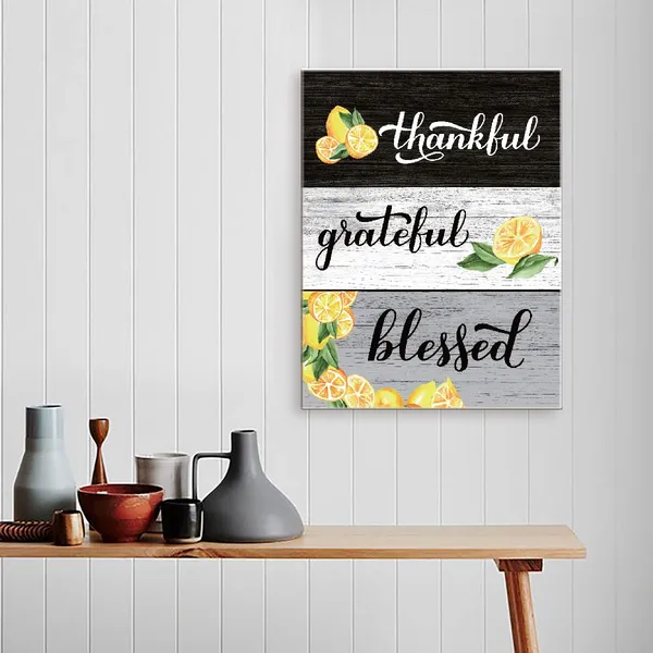 Multicolor_Lemon_Grateful_Thankful_Blessed_Wall_Art_Frame_Canvas,Lemon_Wall_Art_Canvas_Painting_Ready_To_Hang_|_For_Front_Door_Farmhouse_Kitchen_Dining_Living_Room_Wall_Decor-11_X_16_Inches