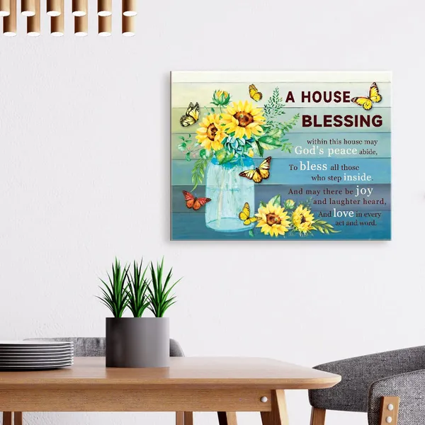 Multicolor_A_House_Blessing_Bible_Wall_Art_Canvas,Verses_Christian_Canvas_Framed_Wall_Art_Ready_To_Hang_|_For_Girls_Women_Christians_Bedroom_Office_Livingroom_Home_Wall_Decor_12''X15''