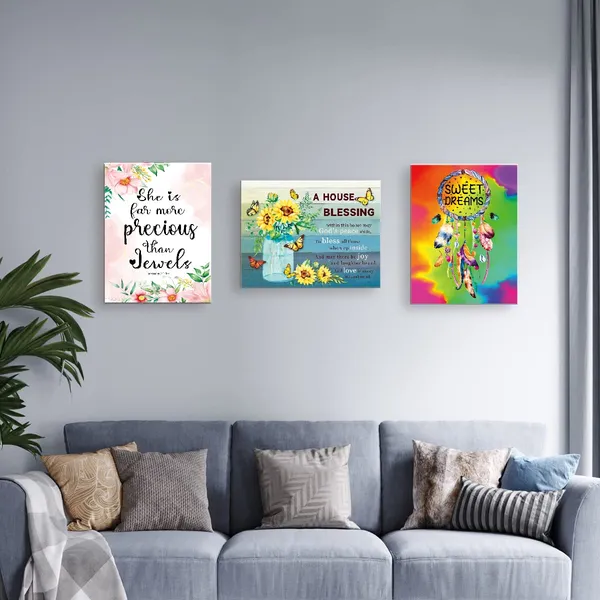 Multicolor_A_House_Blessing_Bible_Wall_Art_Canvas,Verses_Christian_Canvas_Framed_Wall_Art_Ready_To_Hang_|_For_Girls_Women_Christians_Bedroom_Office_Livingroom_Home_Wall_Decor_12''X15''
