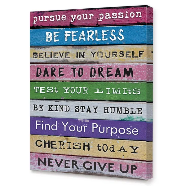 Multicolor_Pursue_Your_Passion_Wall_Art_Poster,Inspirational_Wall_Art_Framed_Canvas_Motivational_Wall_Art_Decor_|_For_Home_Bathroom_Bedroom_Office_Classroom_Gym