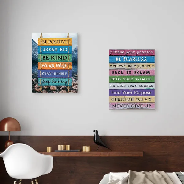 Multicolor_Pursue_Your_Passion_Wall_Art_Poster,Inspirational_Wall_Art_Framed_Canvas_Motivational_Wall_Art_Decor_|_For_Home_Bathroom_Bedroom_Office_Classroom_Gym
