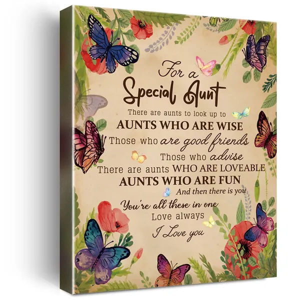 Multicolor_Wailozco_Gifts_|_For_Aunt-Hangable_Canvas_Poem_Prints_Framed_Poster_Wall_Art_|_For_Aunt_From_Niece-Meaningful_Aunt_Gifts,Aunt_Home_Bedroom_Living_Room_Wall_Decor-_Special_Aunt