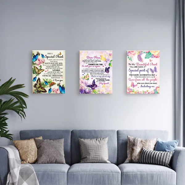 Multicolor_Canvas_Wall_Art_Gifts_|_For_Niece,You'Re_A_Really_Speical_Niece_Birthday_Graduated_Meaningful_Gifts_|_For_Niece_From_Aunt,Canvas_Framed_Wall_Art_Hangable_Home_Decor_|_For_Niece