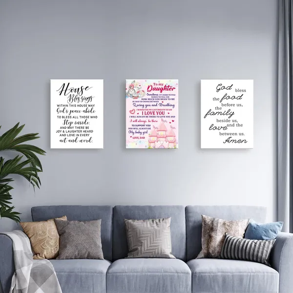 Multicolor_Daughter_Gifts_From_Dad,Birthday_Gifts_|_For_Daughter,Gifts_|_For_Daughter_From_Dad,Father_To_Daughter_Gifts-To_My_Daughter_You_Will_Always_Be_My_Baby_Girl_Canvas_Wall_Art_Decor_Y452