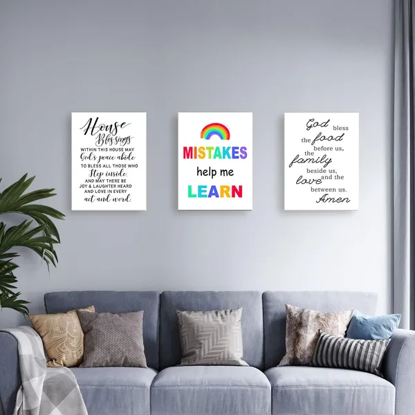 Multicolor_Abstract/Motivational_Framed_Painting/Posters