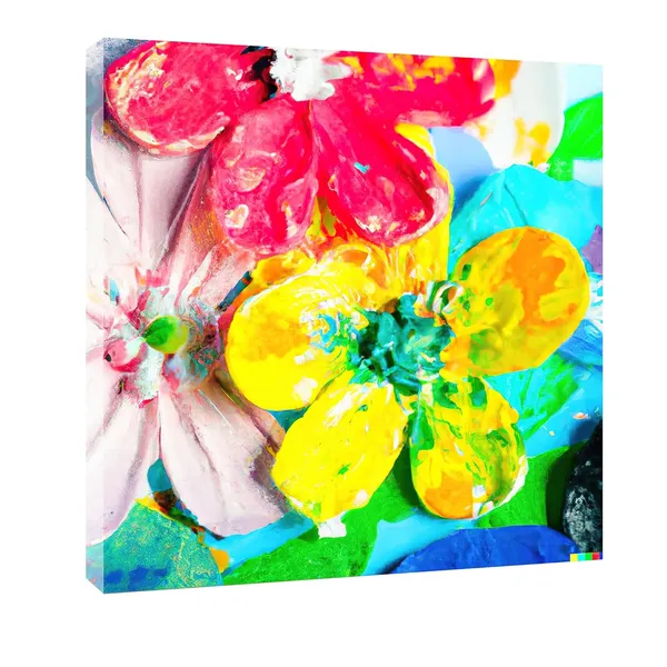 Multicolor_Abstract_24_X_24_Inch,_Wooden_Framed_Canvas_Painting_|_For_Bedroom,_Living_Room,_Study_Room_&_Office_|_Pine_Wood_Frame_(61_X_61_Cms)