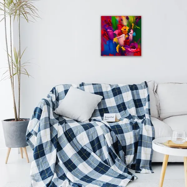 Multicolor_Abstract_24_X_24_Inch,_Wooden_Framed_Canvas_Painting_|_For_Bedroom,_Living_Room,_Study_Room_&_Office_|_Pine_Wood_Frame_(61_X_61_Cms)