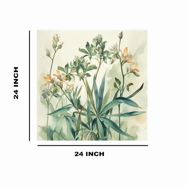 Multicolor_Abstract_24_X_24_Inch,_Wooden_Framed_Canvas_Painting_|_For_Bedroom,_Living_Room,_Study_Room_&_Office_|_Pine_Wood_Frame_(61_X_61_Cms)