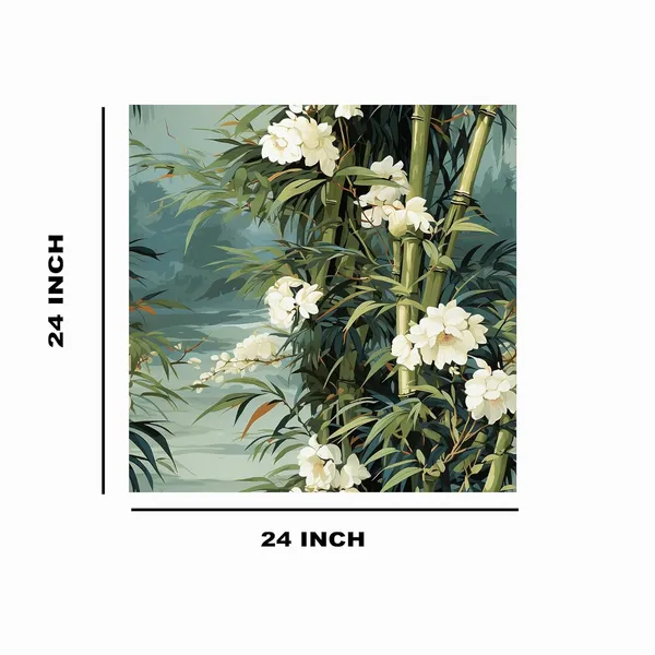 Multicolor_Abstract_24_X_24_Inch,_Wooden_Framed_Canvas_Painting_|_For_Bedroom,_Living_Room,_Study_Room_&_Office_|_Pine_Wood_Frame_(61_X_61_Cms)